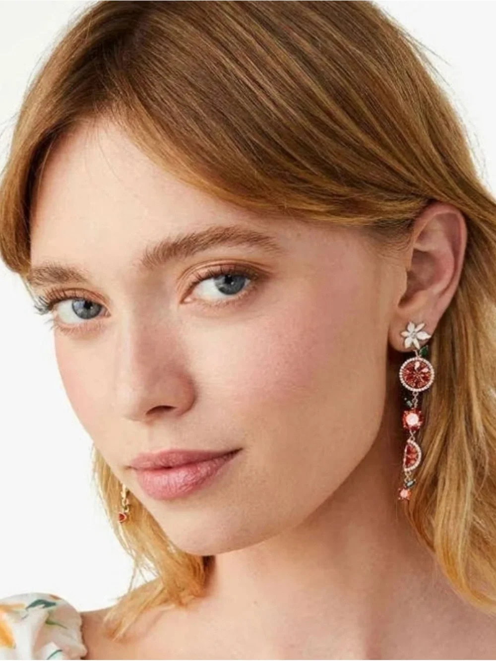Kate Spade 🍊Sweet Citrus Orange Statement Earrings NEW